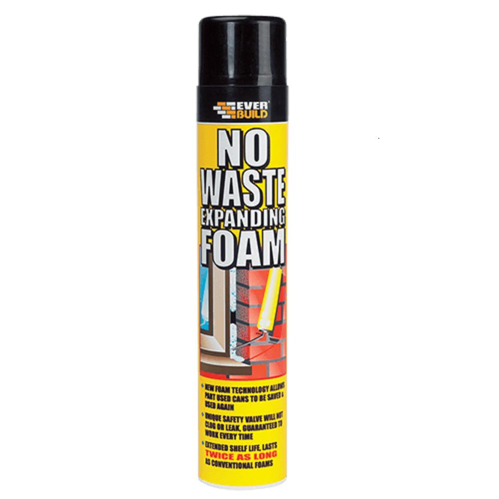 Everbuild No Waste Expanding Foam – 750ml