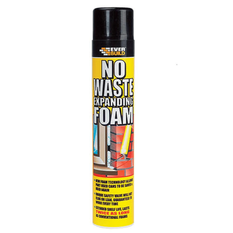 Everbuild No Waste Expanding Foam – 750ml