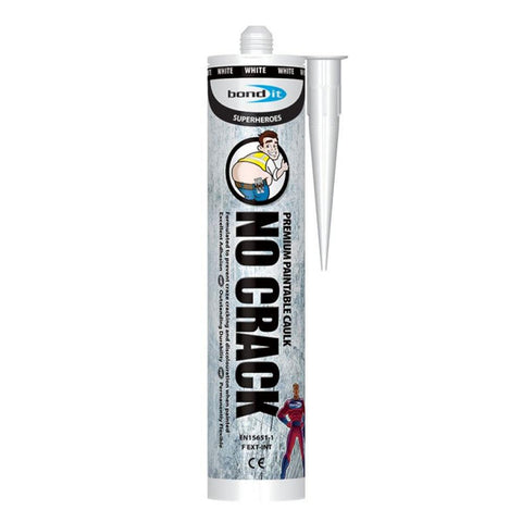 Bond It No Crack Caulk - White 310ml