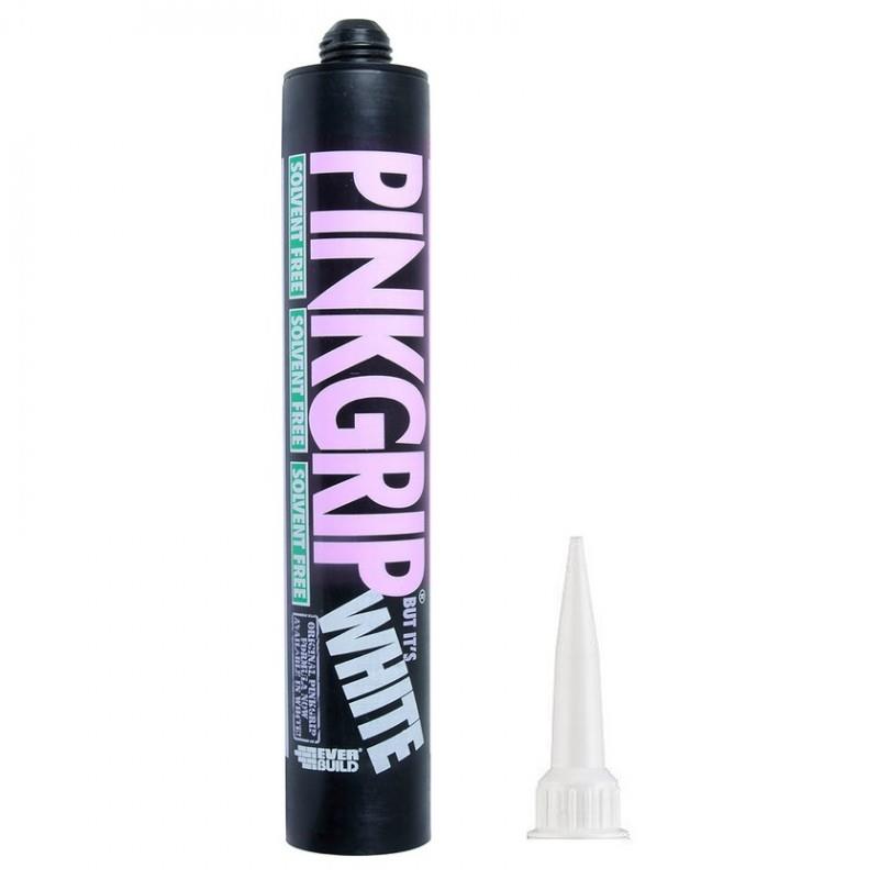 Everbuild Pinkgrip SF But It’s White – 380ml