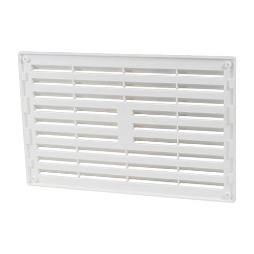 Timloc 9x6 Plastic Internal Louvre Grille Vent White