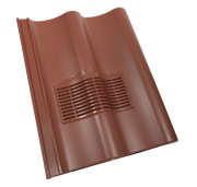 Ulti-mate Double Pantile Vent Terracotta