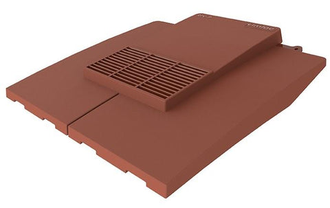 Timloc Red Plain Tile Vent