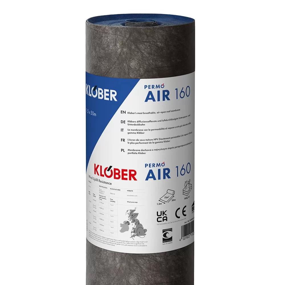 Klober Permo Air 160 Breather Membrane - 1m x 50m