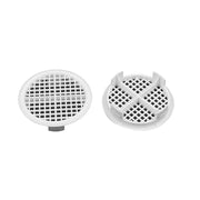 Timloc White Push-in Soffit Vent - 70mm