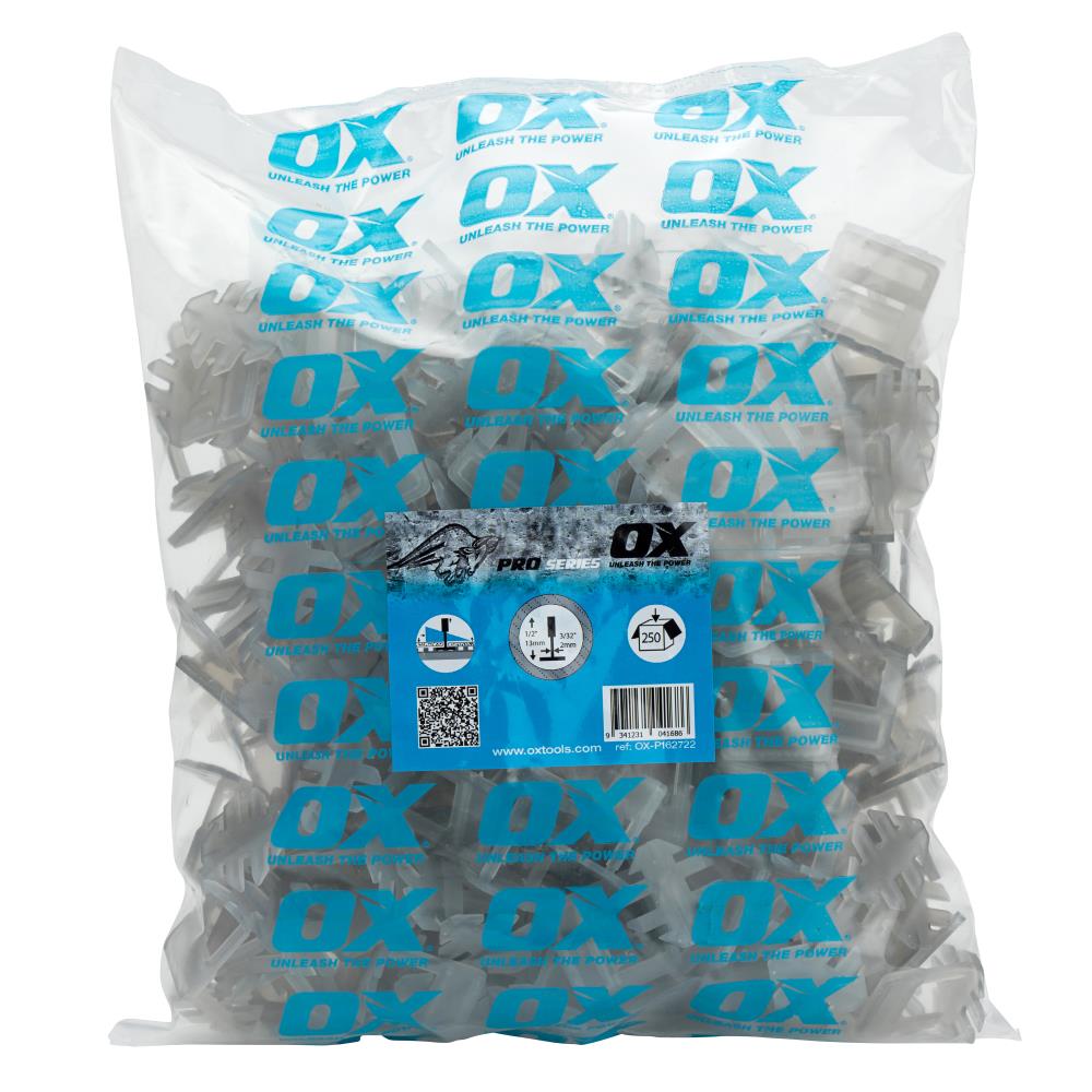 OX Pro Tile Level System 250 Pack