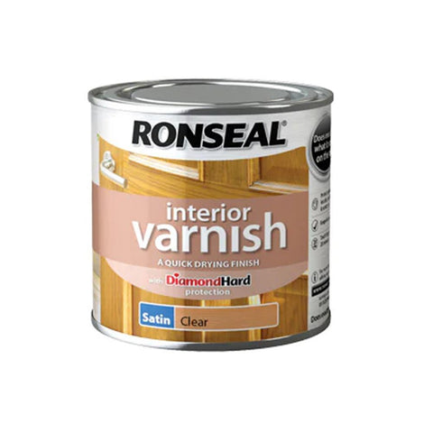 Ronseal Clear Interior Varnish - Satin 250ml