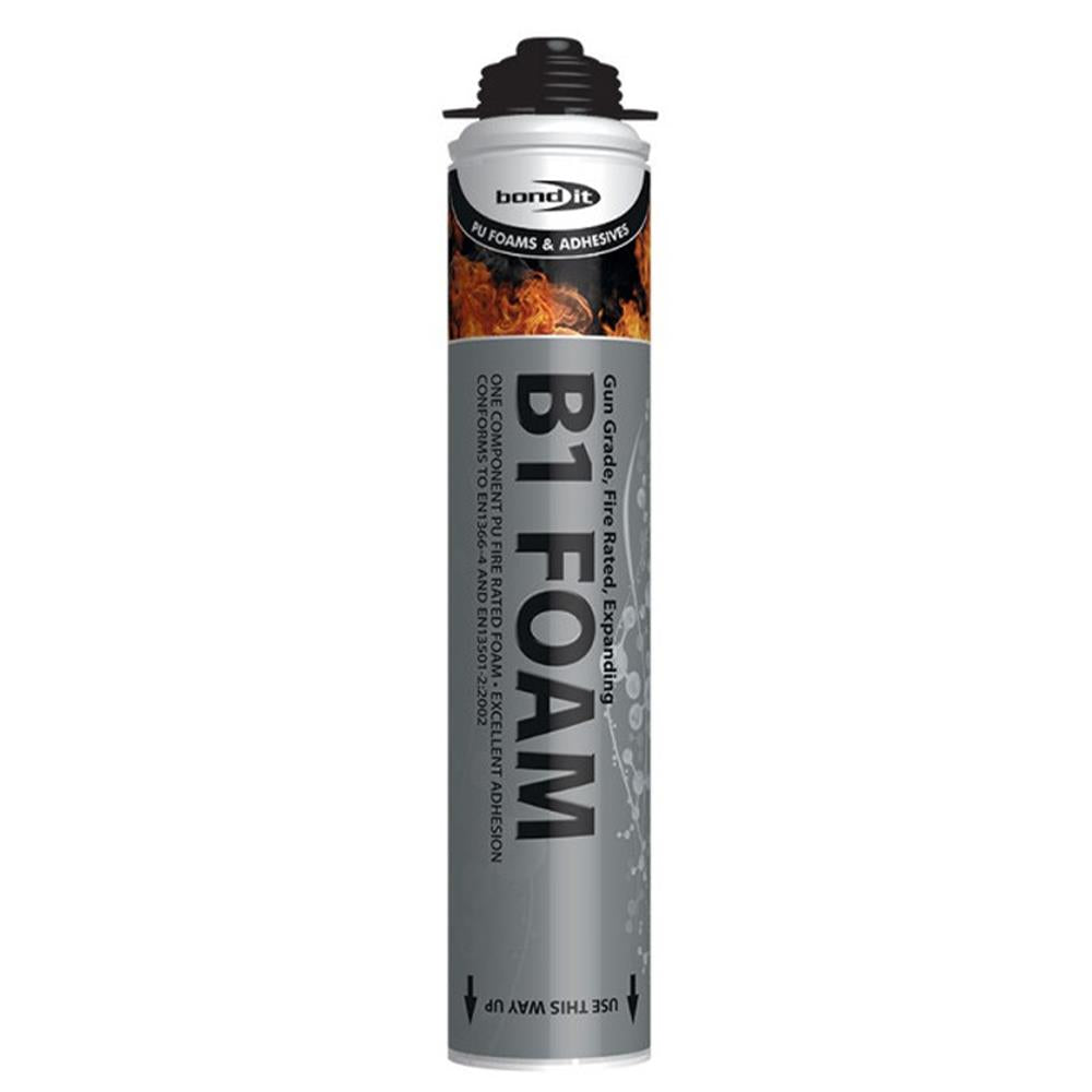 Bond It B1 Fire Resistant PU Gun Grade Expanding Foam - Pink 750ml