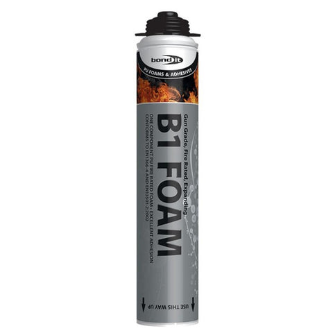 Bond It B1 Fire Resistant PU Gun Grade Expanding Foam - Pink 750ml