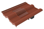 Timloc Red Double Roman Tile Vent