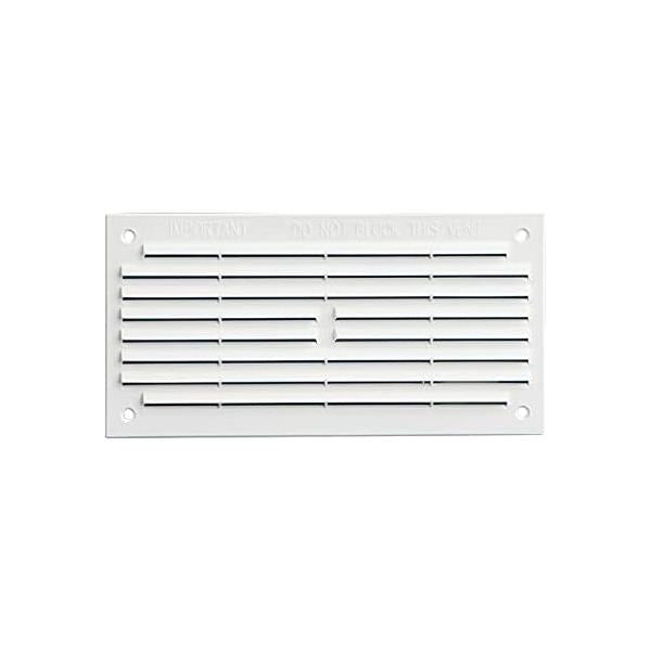 Timloc 6x3 Plastic Internal Louvre Mini Vent White